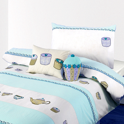 Little home at john lewis cupcakes duvet cover set